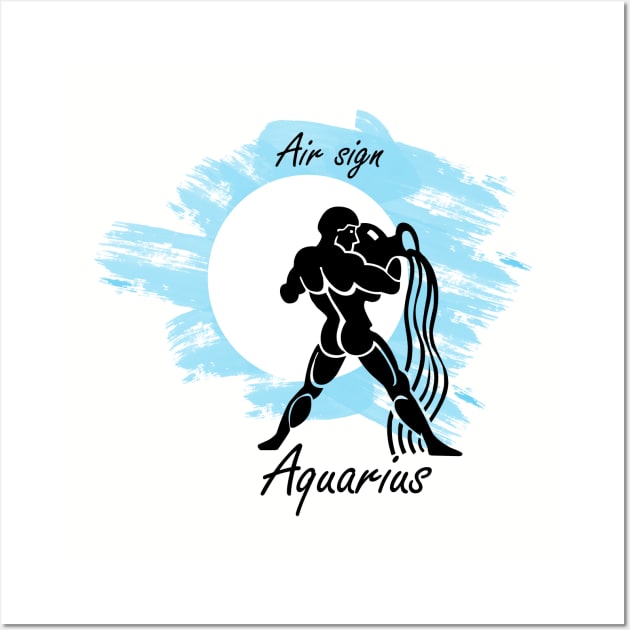 Aquarius Wall Art by Warp9